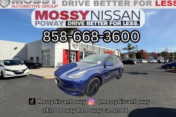 TESLA MODEL Y 2020 5YJYGDEF0LF000783 image